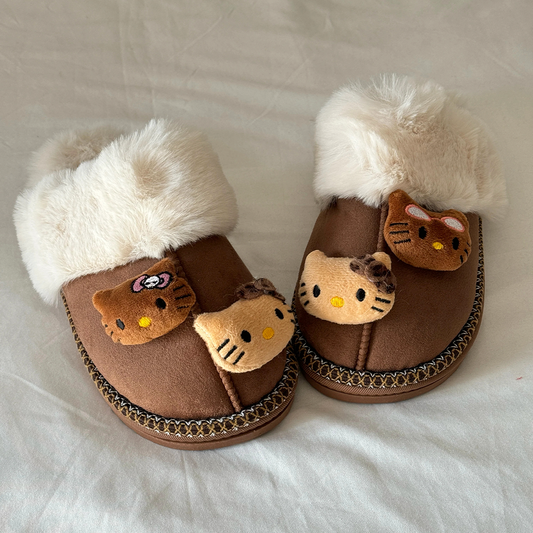 Lush™ Cozy Kitty Slippers