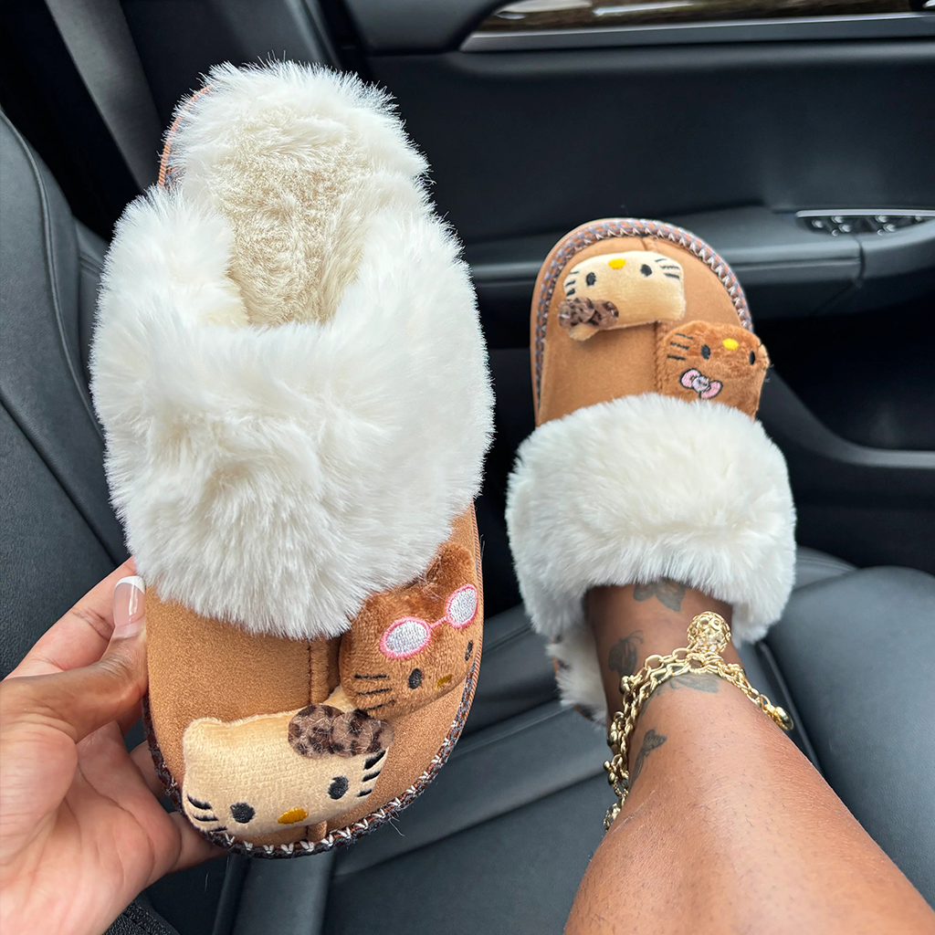 Lush™ Cozy Kitty Slippers